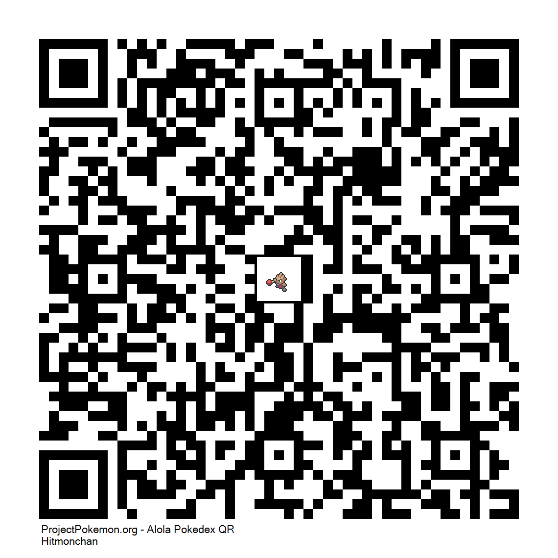 Cdigo QR de Hitmonchan